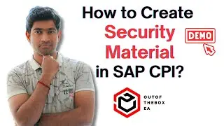 How to Create Security Material in SAP CPI for MAIL Adapter? 