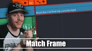 Exakte Stelle aus dem Rohmaterial WIEDERHERSTELLEN! - Match Frame Davinci Resolve