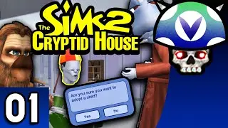 [Vinesauce] Joel - Sims 2: The Cryptid House ( Part 1 )