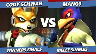 Tipped Off 15 WINNERS FINALS - Mango (Falco) Vs. Cody Schwab (Fox) Smash Melee - SSBM