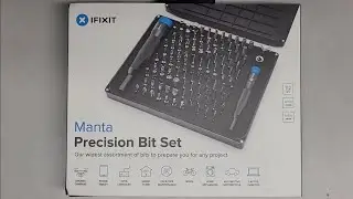 ifixit Manta Precision Bit Set Unboxing Review Close Look