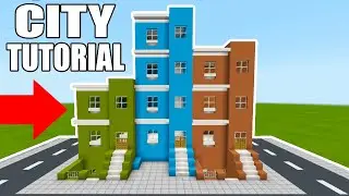 Minecraft Tutorial: How To Make A Town House (2019 City Tutorial)