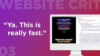 Web Developer's Website Built using Gatsby JS (and yes, it is really fast!) // Website Critique 03