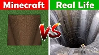 WAY TO NETHER IN REAL LIFE! Minecraft vs Real Life animation CHALLENGE