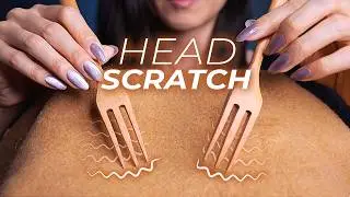 ASMR Scratching the Back of Your Head to Put You to Sleep (No Talking)