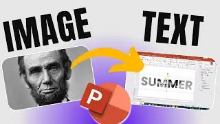 How to add picture in text in powerpoint | Powerpoint Tutorial