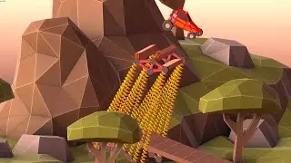 Cannon Bridge! [Poly bridge 2]