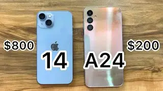 iPhone 14 vs Samsung Galaxy A24