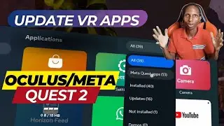 How To Update VR Apps In Meta Oculus Quest 2 (2025) | Explore Metaverse Ep2