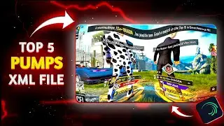 ✨TOP 5 NEW PUMPS🔥 XML FILE FOR LOBBY VIDEO EDITING | 2022 PUMPS XML FILE