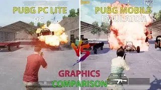 PUBG PC LITE VS PUBG MOBILE - Graphics Comparison