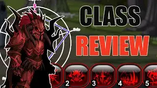 AQW Verus DoomKnight Class Review | Strong Solo / Support Class With Decay (Combo To use)