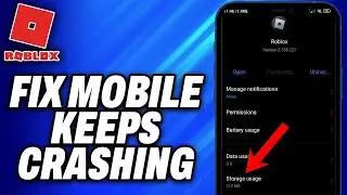 How To Fix Roblox Mobile Keeps Crashing (2024) - Easy Fix