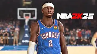 NBA 2K25 | SGA | GRIZZLIES vs THUNDER | FULL CONCEPT GAMEPLAY | K4RL