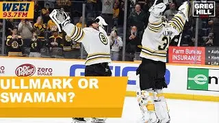 Potential goalie platoon in the playoffs for the Bruins?