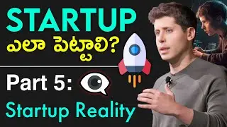 How to Start a Startup in Telugu - Startup Reality: Ft Dustin Moskovitz | Part 5