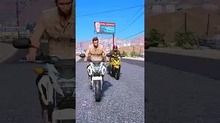 Angry man challenge Scooty Race with Bike #shorts #youtubeshorts #viralshorts