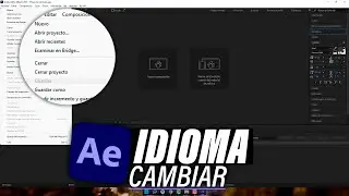 Cambiar IDIOMA de After Effects 🟣