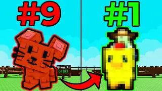 WORST to BEST PETS in The BLOOD MOON UPDATE! (Grow a Garden)