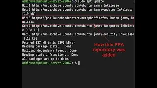 Add a PPA Repository | Linux Package Management | APT