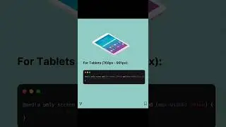 CSS Responsive Screen Size #programming #css  #coding #shorts