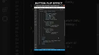 Button Flip Effect | HTML CSS