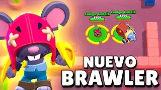 ASI ES MOE *NUEVO BRAWLER MAS PEQUEÑO* de BRAWL STARS | SNEAK PEEK