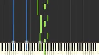 Moonlight Sonata (1st Movement) - Beethoven [Piano Tutorial] (Synthesia/Sheet Music/Piano Cover)