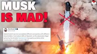 Elon Musk Reveals What Government Did with SpaceX is UNFAIR! Starship Big Trouble...