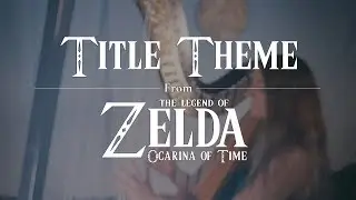 Title Theme - The Legend of Zelda: Ocarina of Time [Koji Kondo] // Amy Turk, Harp and Ocarina