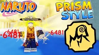 Шиндо Лайф Золотая Молния😱 Обзор Prism Style Shindo Life Наруто Роблокс