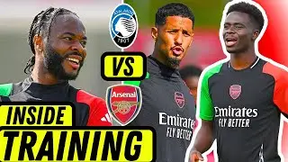 Declan Rice RETURNS & Odegaard Still OUT | INSIDE TRAINING | Atalanta vs Arsenal | Champions League