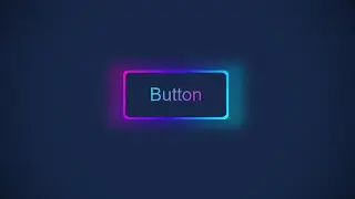 Animated Button With Neon Effect On Hover | Neon Light Animation CSS