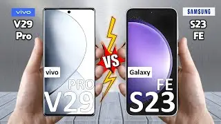 vivo V29 Pro Vs Samsung Galaxy S23 FE - Full Comparison 🔥 Techvs