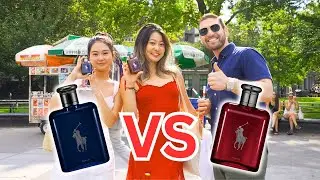 Polo Blue Parfum vs Polo Red Parfum By Ralph Lauren (Fragrance Battle Womens Reactions)