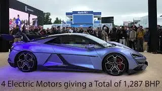 YangWang U9 Chinese 1300 BHP Electric Supercar Dancing at Goodwood FOS 2024