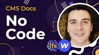 (2020) No Code | Docs - CMS Library for Webflow