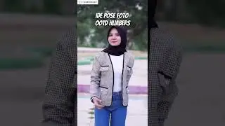 ide pose foto ootd hijabers