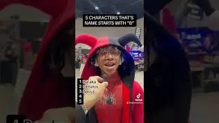 Name 5  Comic characters that’s name starts with “B” 