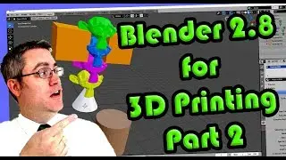 The Absolute Beginners Guide to Modeling for 3D Printing in Blender 28 Part 2 - Movement