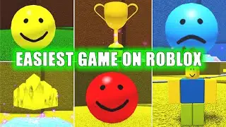 EASIEST GAME ON ROBLOX *All Endings and Badges* PART 1