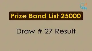 Prize Bond Draw List 25000