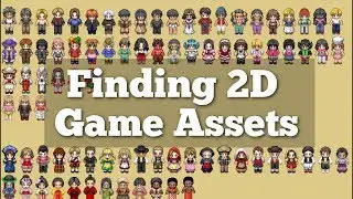 Finding Free and Paid 2D Sprite / Pixel Art Game Assets