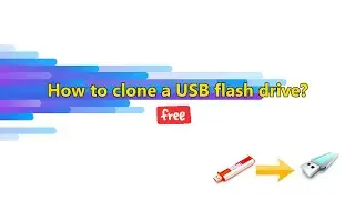 How to clone a USB flash drive to another USB flash drive for free?