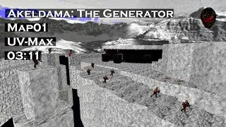 [Doom2] Akeldama - Map 01 - The Generator - UVMax - 3,11