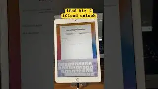 iCloud bypass iPad Air 2 #unlocktool #icloudbypassfull #apple