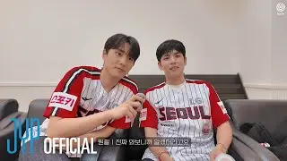 [데식이들] Behind the Scenes of the LG Twins First Pitch & Hit  ⚾