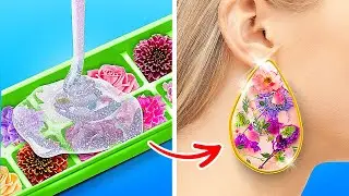 Красочные идеи DIY из эпоксидной смолы. Невероятные поделки и украшения