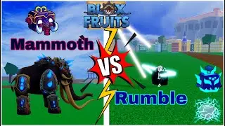 MAMMOTH VS RUMBLE | ROBLOX - BLOXFRUITS INDONESIA