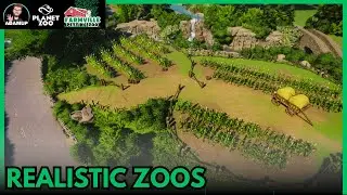 Adding Realism & Gapfilling In Planet Zoo | Farmville Petting Zoo Part 3 |